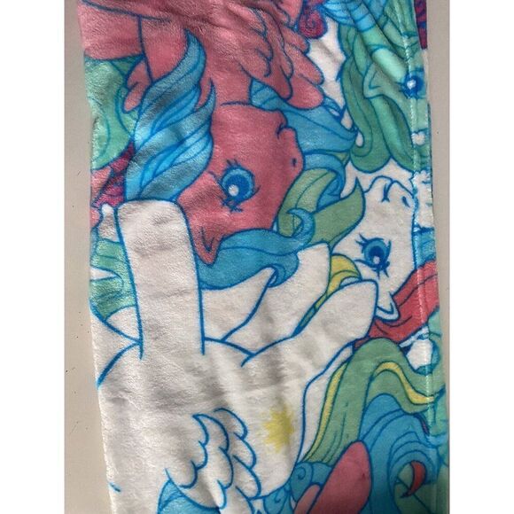 My Little Pony Soft Plush Throw Blanket 50 X 70” Silk Touch Rainbow NEW - Picture 15 of 16